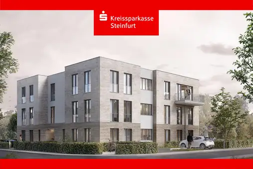 Lebensqualität am Wasser! Exklusive Neubauwohnungen am Aasee in Ibbenbüren 