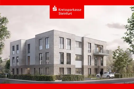 Lebensqualität am Wasser! Exklusive Neubauwohnungen am Aasee in Ibbenbüren 
