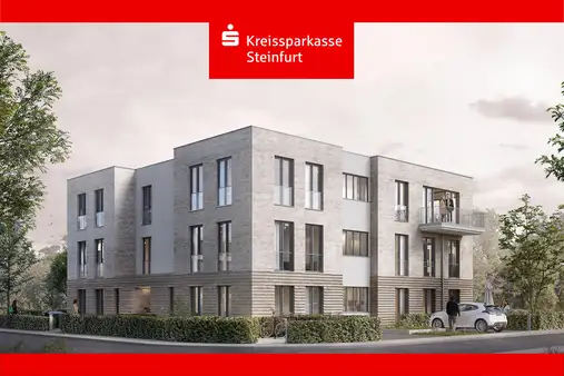 Lebensqualität am Wasser! Exklusive Neubauwohnungen am Aasee in Ibbenbüren 