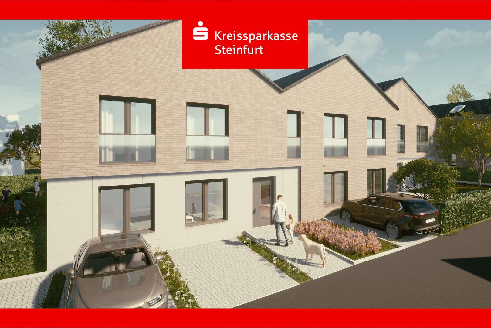 Eingangsseite - Erdgeschosswohnung in 48565 Steinfurt mit 97m² kaufen