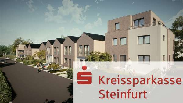 Visualisierung - Gesamtansicht - Etagenwohnung in 48565 Steinfurt mit 96m² kaufen