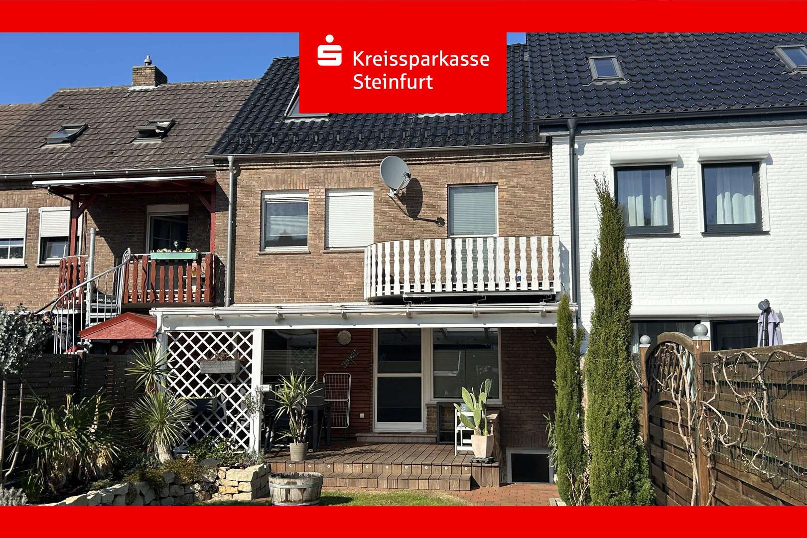 Außenansicht - Reihenmittelhaus in 49479 Ibbenbüren mit 110m² kaufen