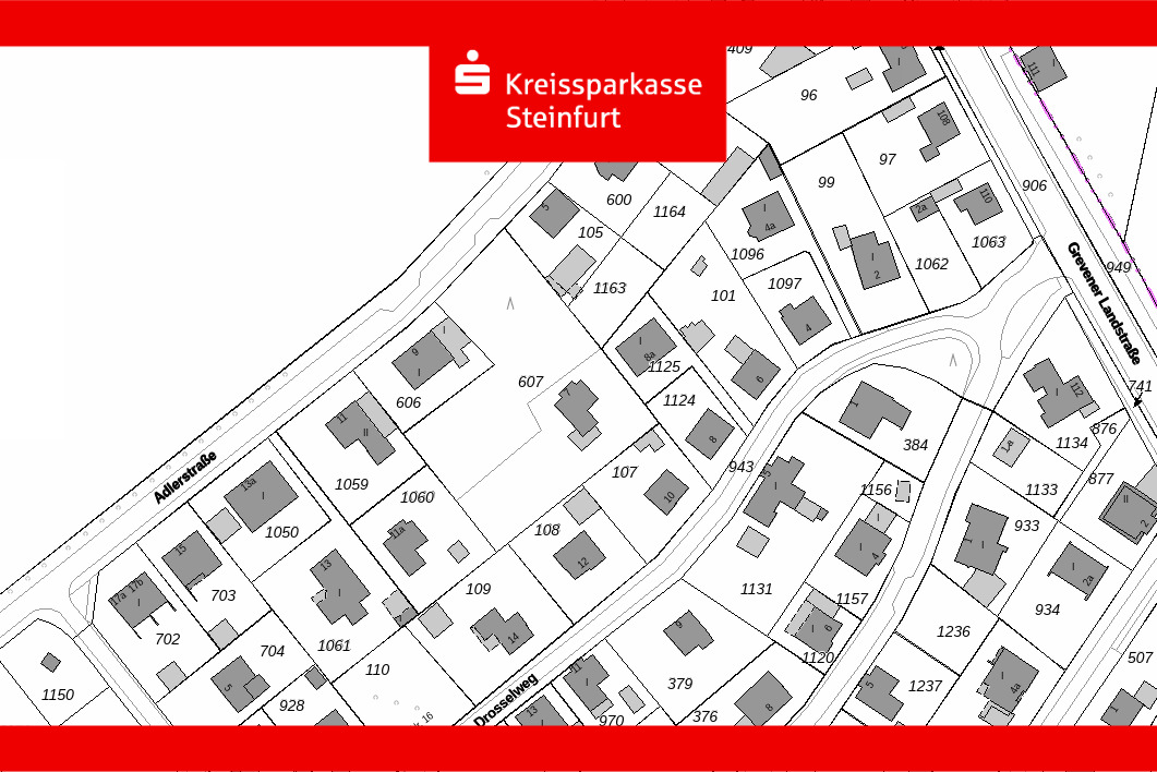 Bild GeoPortal NRW - Grundstück in 48268 Greven mit 2998m² kaufen