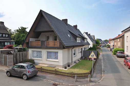 Seitenansicht Seitenansicht - Doppelhaushälfte in 48565 Steinfurt mit 120m² kaufen