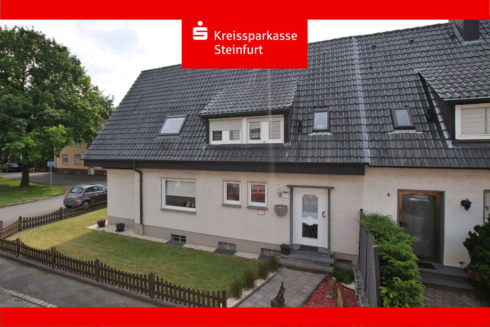 Vorderansicht Vorderansicht - Doppelhaushälfte in 48565 Steinfurt mit 120m² kaufen