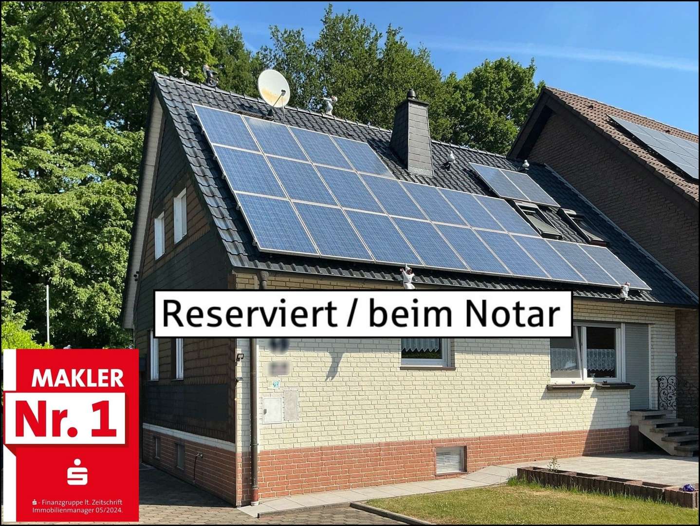 Außenansicht - Doppelhaushälfte in 59077 Hamm mit 89m² kaufen