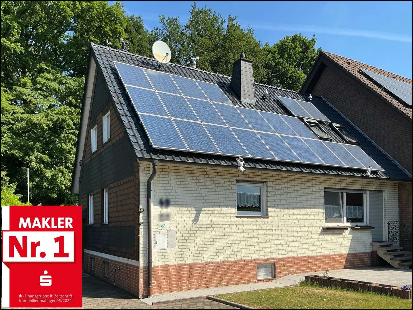 Außenansicht Außenansicht - Doppelhaushälfte in 59077 Hamm mit 89m² kaufen