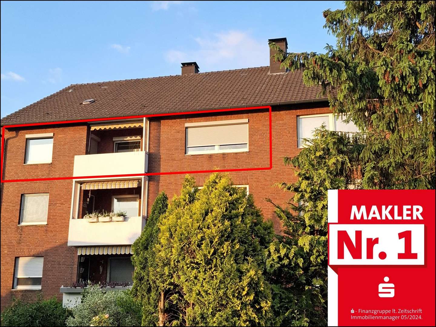 Außenansicht - Etagenwohnung in 59063 Hamm mit 109m² kaufen