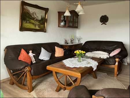 Wohnzimmer - Etagenwohnung in 59075 Hamm, Bockum-Hövel mit 77m² kaufen