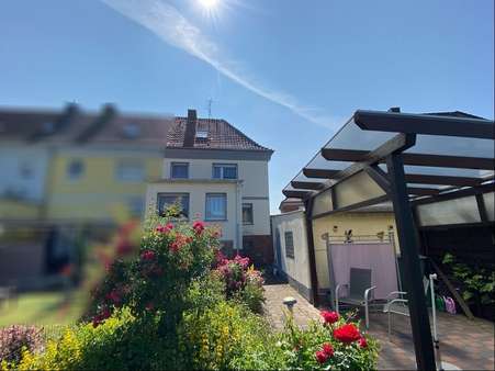 Gartenansicht Gartenansicht - Reihenendhaus in 59199 Bönen mit 90m² kaufen