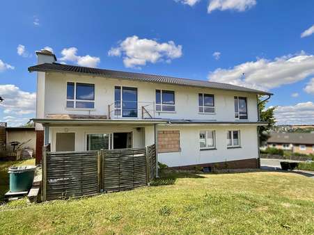 Rückansicht Rückansicht - Zweifamilienhaus in 59581 Warstein mit 234m² kaufen