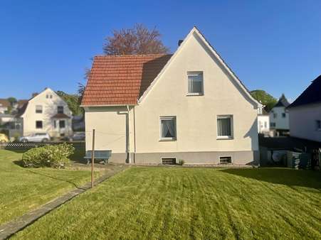 Rückansicht - Einfamilienhaus in 59581 Warstein mit 116m² kaufen