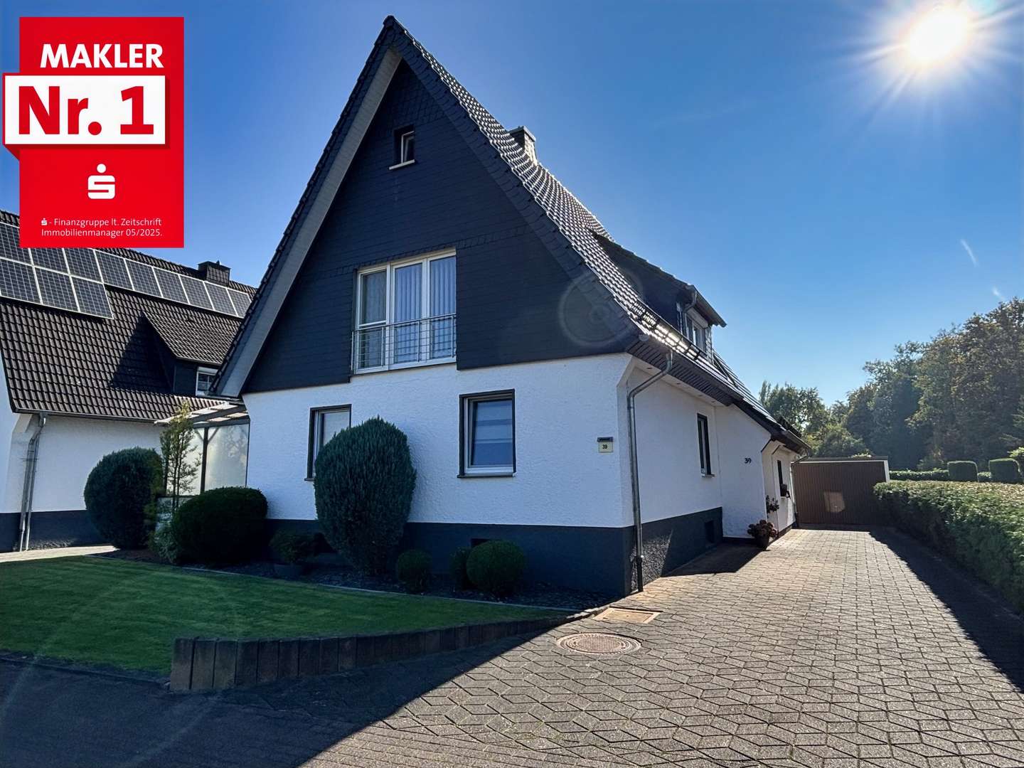 Vorderansicht Vorderansicht - Zweifamilienhaus in 59557 Lippstadt mit 141m² kaufen