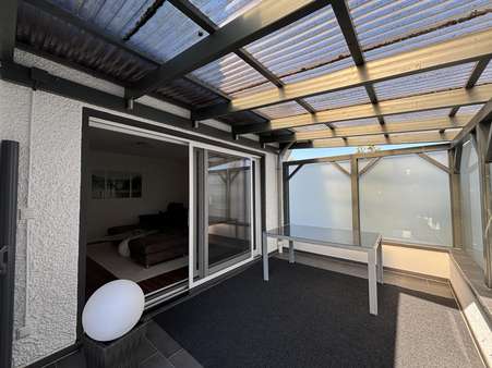 überdachte Terrasse überdachte Terrasse - Zweifamilienhaus in 59557 Lippstadt mit 141m² kaufen