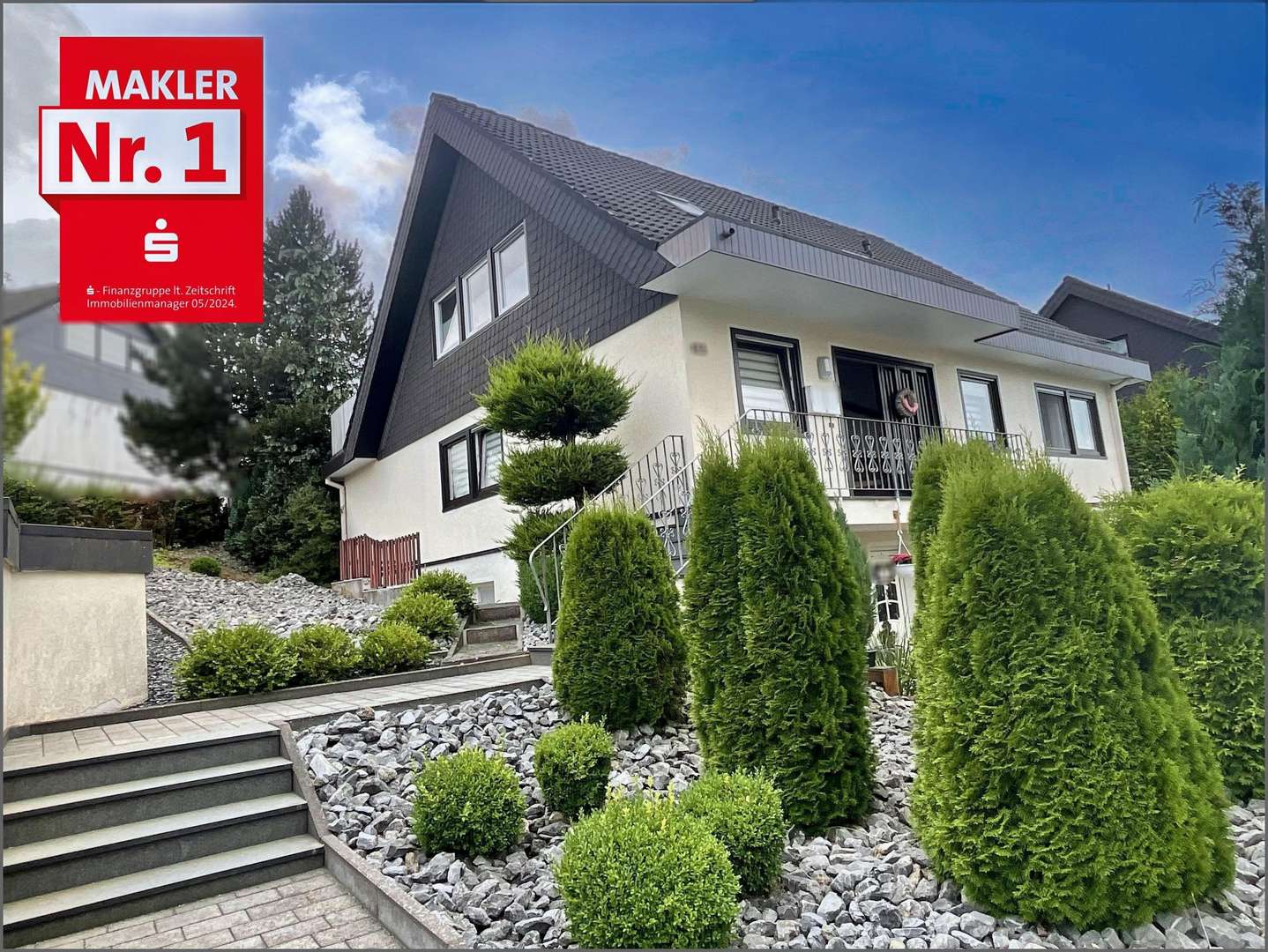Außenansicht - Dachgeschosswohnung in 59581 Warstein mit 78m² kaufen