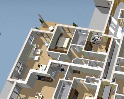 24-06-03 WHG 6_1_3D_ - Erdgeschosswohnung in 59558 Lippstadt mit 86m² kaufen