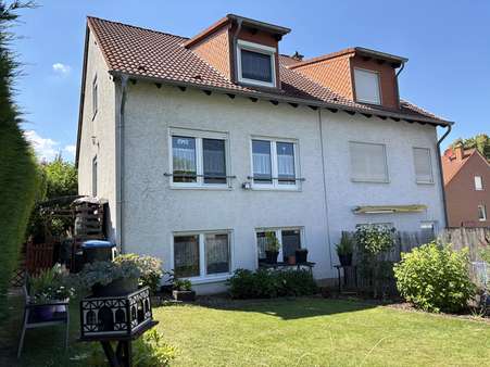 Rückansicht Rückansicht - Doppelhaushälfte in 59457 Werl mit 139m² kaufen