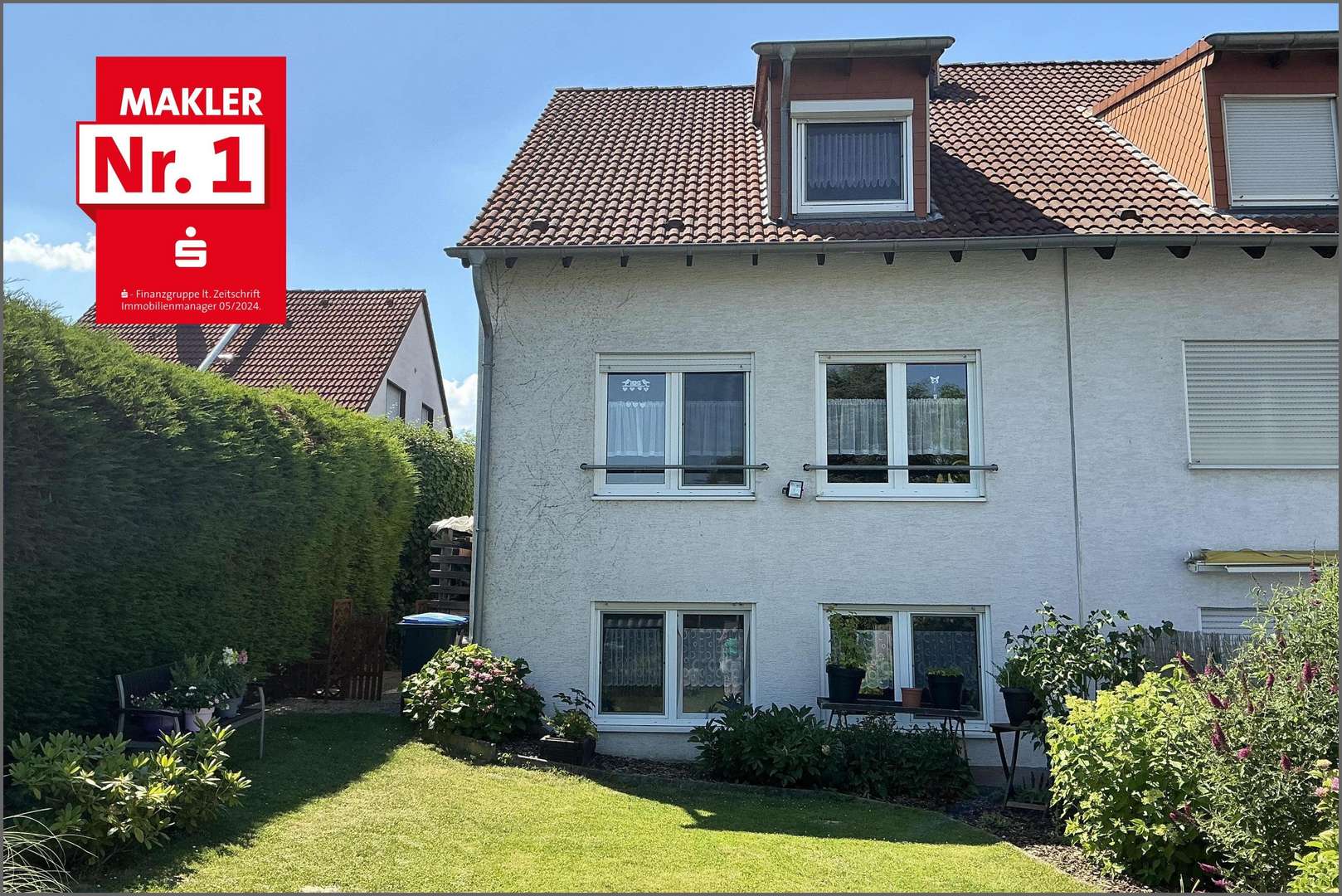 Rückansicht Rückansicht - Doppelhaushälfte in 59457 Werl mit 139m² kaufen