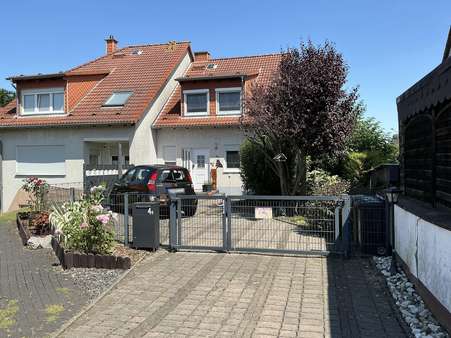 Vorderansicht Vorderansicht - Doppelhaushälfte in 59457 Werl mit 139m² kaufen