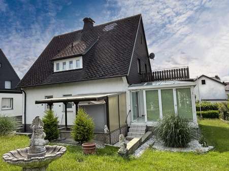 Rückansicht - Einfamilienhaus in 58739 Wickede mit 127m² kaufen