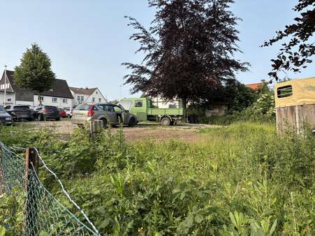 Blick auf das Grundstück (in Richtung ehem. B1) Blick auf das Grundstück (in Richtung ehem. B1) - Grundstück in 59457 Werl mit 997m² kaufen