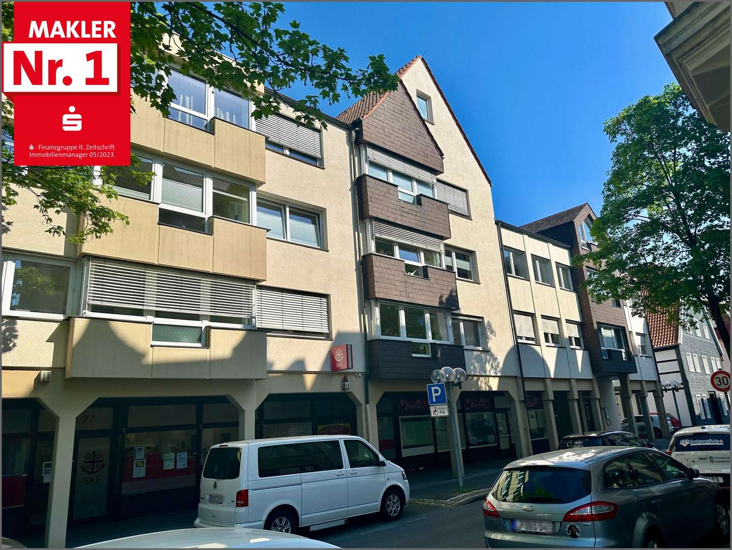Ansicht Straßenseite - Büro in 59555 Lippstadt mit 205m² kaufen