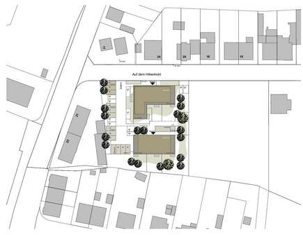 Lageplan - Terrassen-Wohnung in 59067 Hamm mit 83m² kaufen