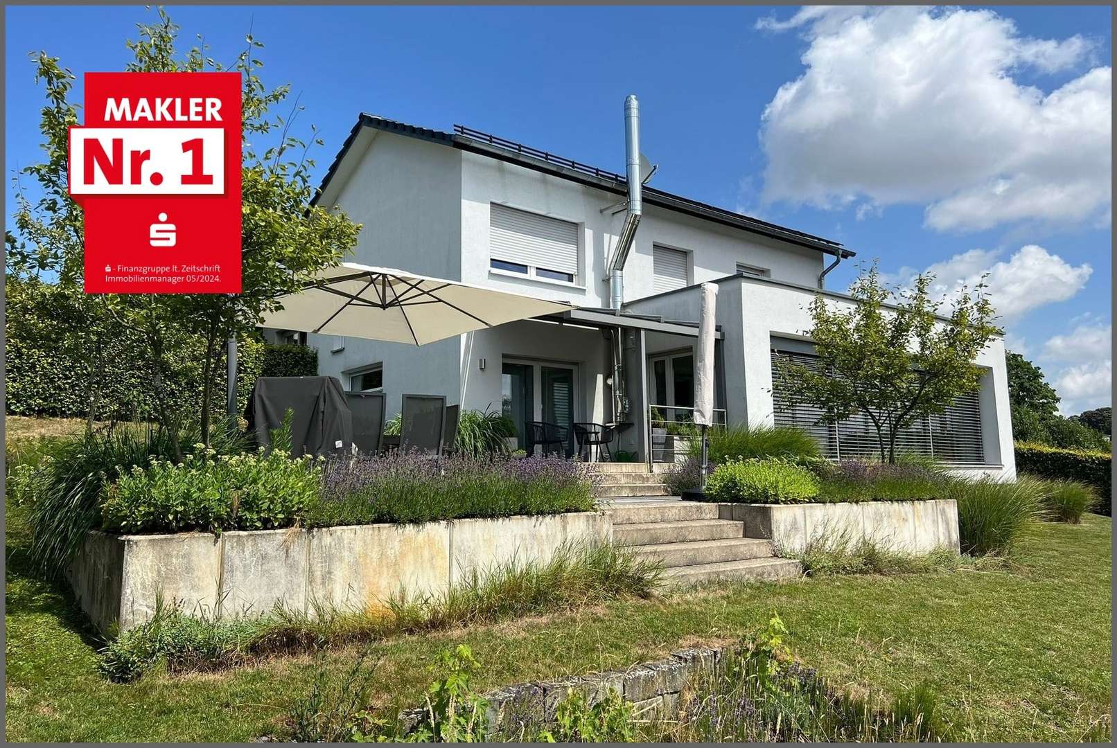 Gartenansicht Gartenansicht - Einfamilienhaus in 59519 Möhnesee mit 162m² kaufen