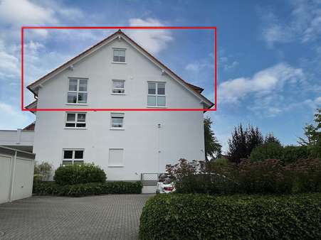 Seitenansicht - Dachgeschosswohnung in 59505 Bad Sassendorf mit 94m² kaufen