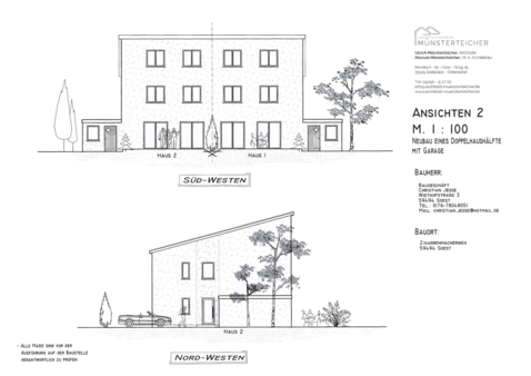 Hausansichten Hausansichten - Doppelhaushälfte in 59494 Soest mit 134m² kaufen