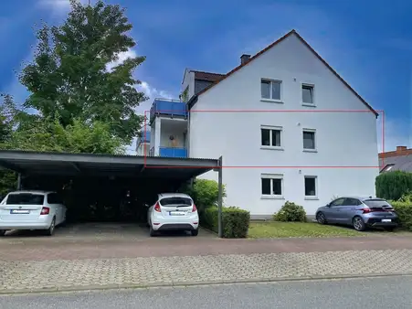 Einfach Schick - 2 - Zimmer - Eigentumswohnung mit Blick ins Grüne samt Carport im Soester - Westen