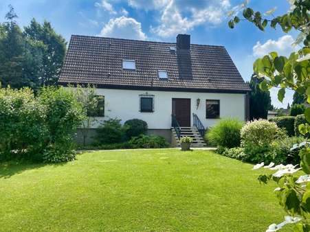 Gartenansicht - Zweifamilienhaus in 59494 Soest mit 155m² kaufen