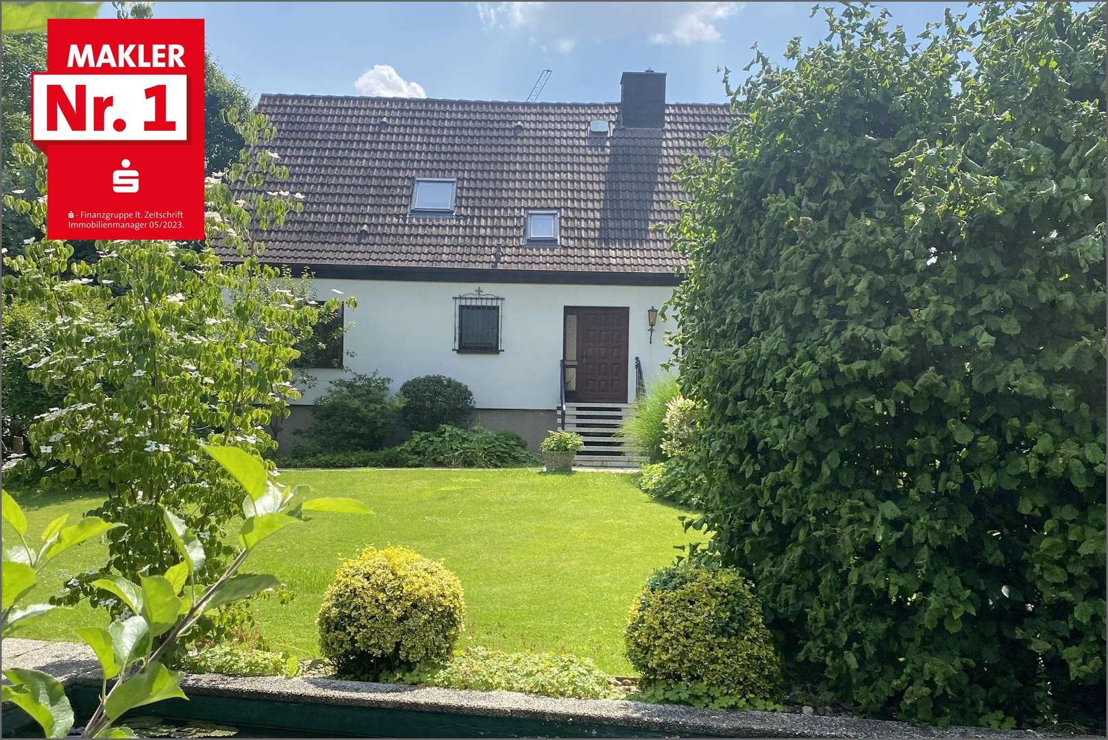 Gartenansicht - Zweifamilienhaus in 59494 Soest mit 155m² kaufen