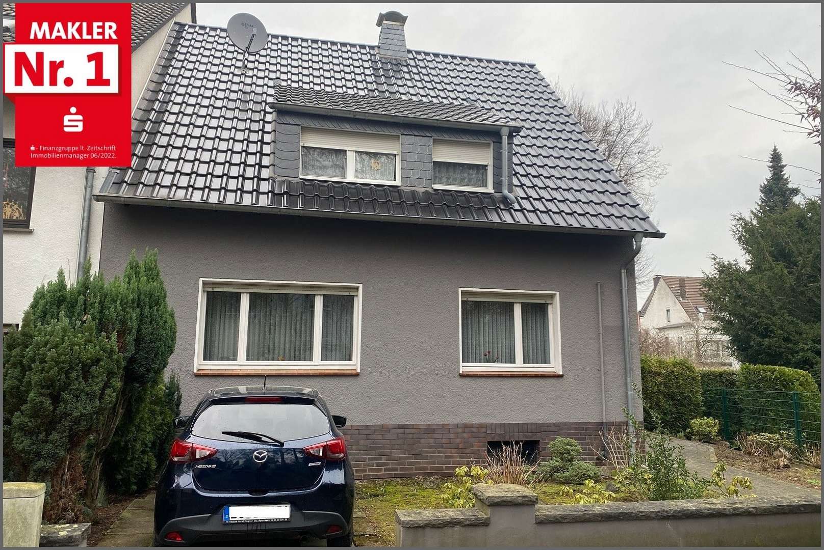 Straßenansicht - Reihenendhaus in 44319 Dortmund mit 130m² günstig kaufen