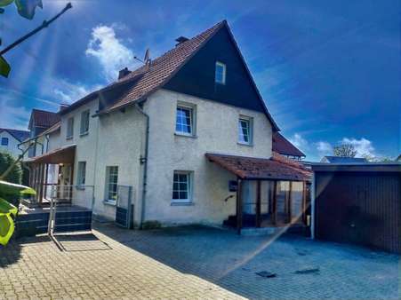 Gartenansicht  - Zweifamilienhaus in 59494 Soest mit 163m² kaufen