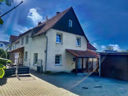 Soest - Ampen - ein Haus oder zwei Doppelhaushälften mit Platz zum Wohnen und fürs Hobby 