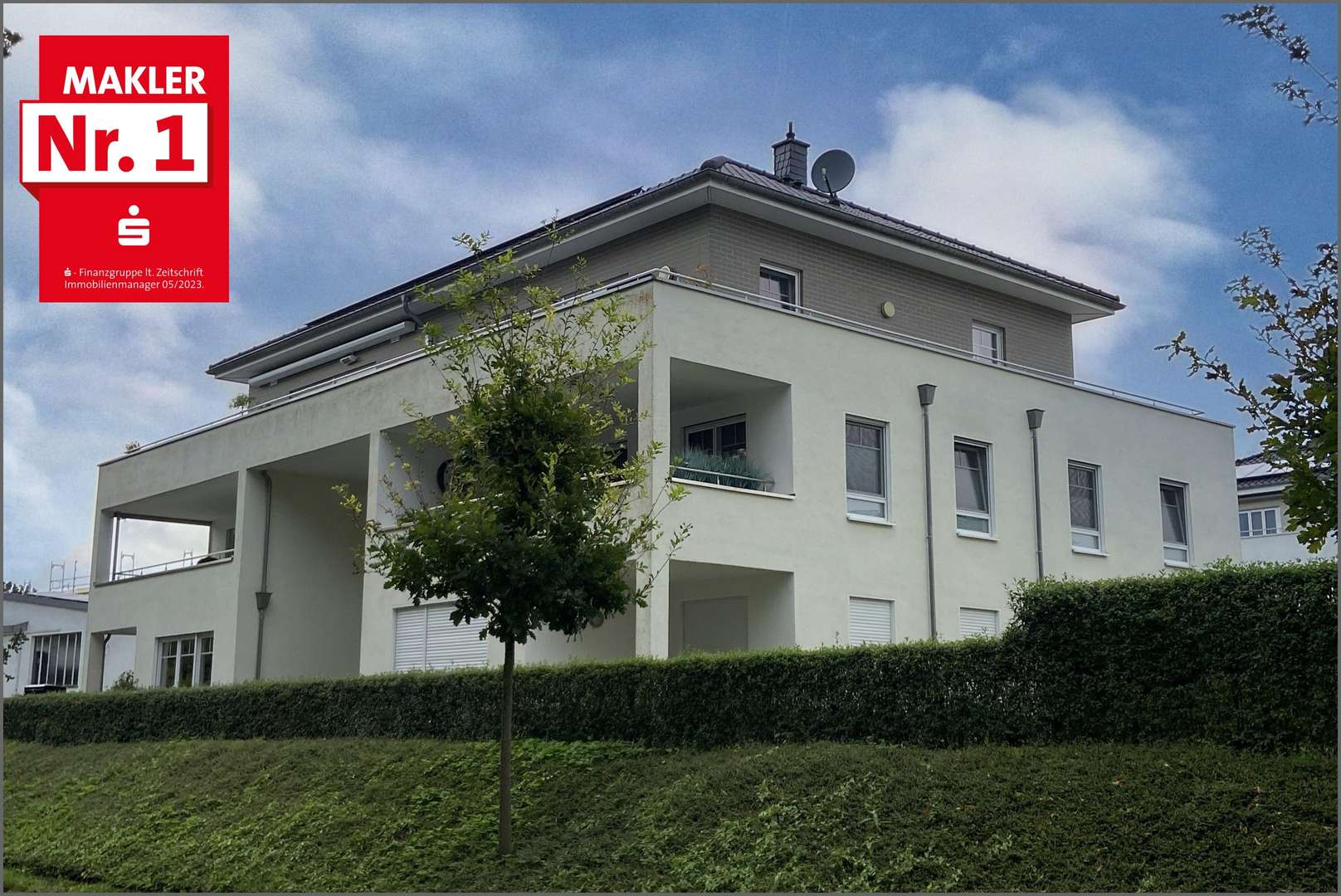 Blick vom Weiher - Penthouse-Wohnung in 59519 Möhnesee mit 156m² kaufen