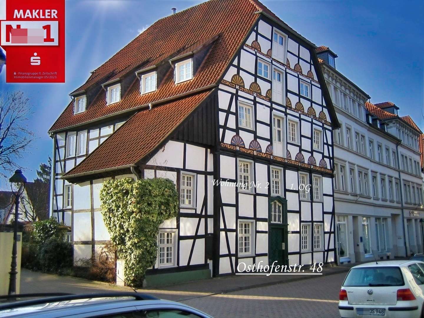 Straßenansicht - Etagenwohnung in 59494 Soest mit 65m² kaufen