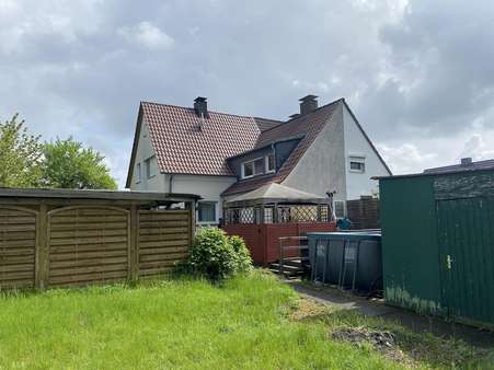 Garten - Doppelhaushälfte in 59494 Soest mit 114m² kaufen
