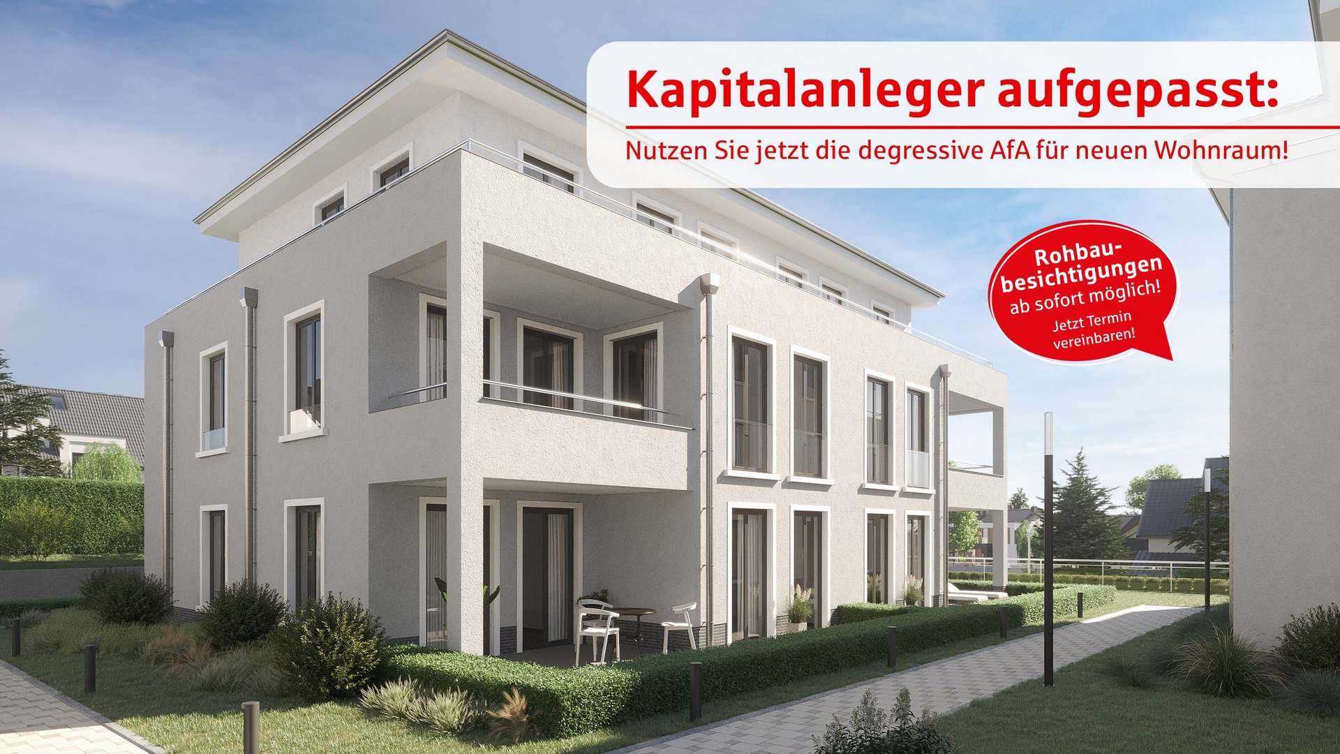 3D Visualisierung  - Erdgeschosswohnung in 59469 Ense mit 93m² kaufen