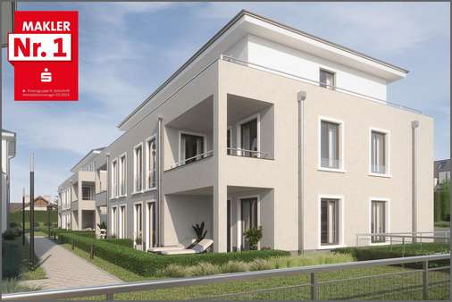 Bahnhofstraße 41 - 3D Visualisierung - Erdgeschosswohnung in 59469 Ense mit 93m² kaufen