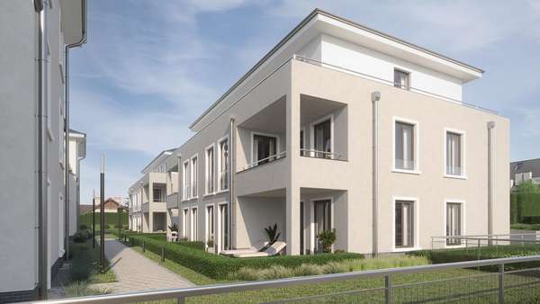 Bahnhofstraße 41 - 3D Visualisierung - Penthouse-Wohnung in 59469 Ense mit 130m² kaufen