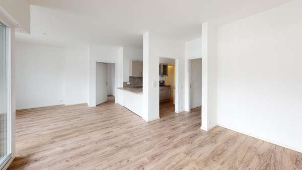 Wohn-Essbereich-Küche-Eingang - Erdgeschosswohnung in 59955 Winterberg mit 100m² kaufen