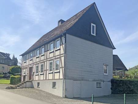 2965024d Seitenansicht - Einfamilienhaus in 59939 Olsberg mit 120m² kaufen
