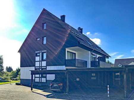 2823062c Ansicht Balkon ohne - Etagenwohnung in 59955 Winterberg mit 48m² günstig kaufen
