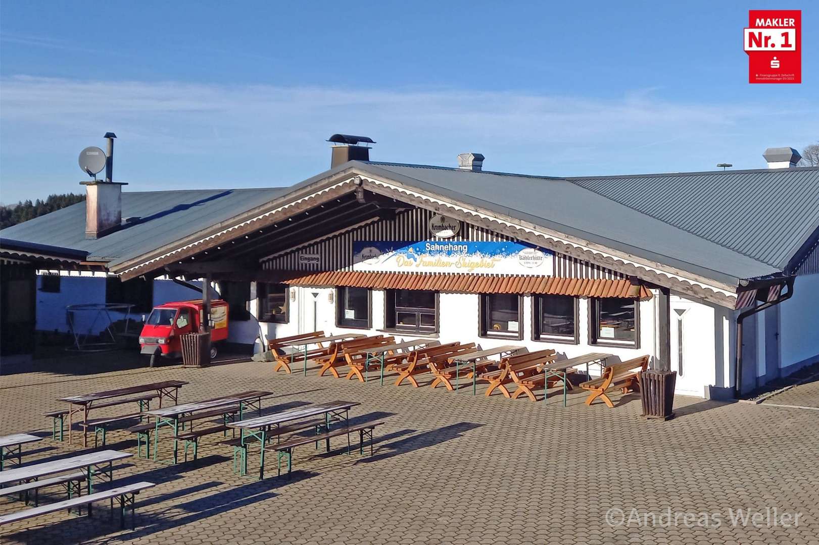 2652020a Ansicht Köhlerhütte und Skiverleih fio 2652020a Ansicht Köhlerhütte und Skiverleih fio - Freizeitanlage in 59955 Winterberg mit 284m² kaufen