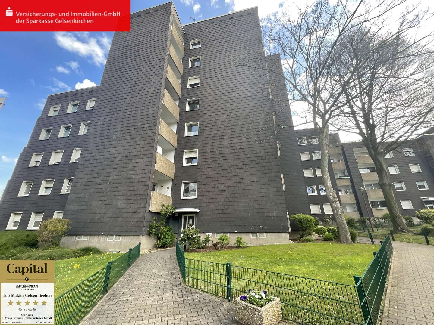 Hausansicht - Erdgeschosswohnung in 45897 Gelsenkirchen mit 69m² kaufen
