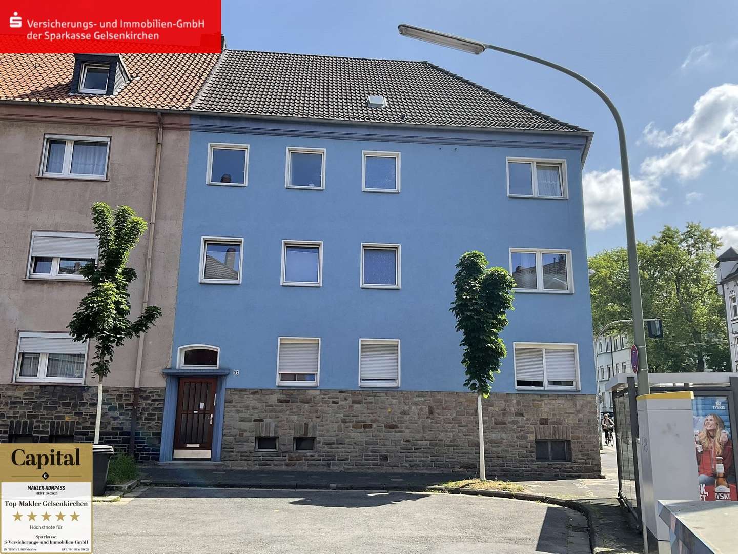 Ansicht Eingangsseite - Mehrfamilienhaus in 45883 Gelsenkirchen mit 351m² als Kapitalanlage kaufen