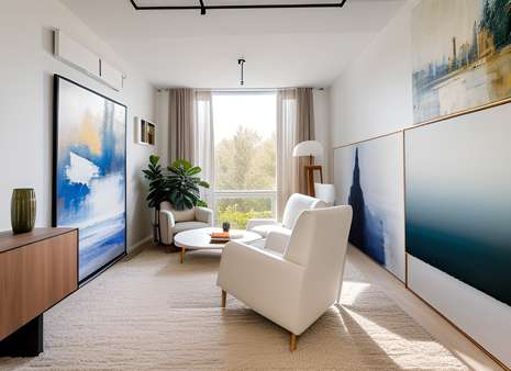 Einrichtungsvorschlag Wohnbereich - Reihenmittelhaus in 45879 Gelsenkirchen mit 78m² kaufen