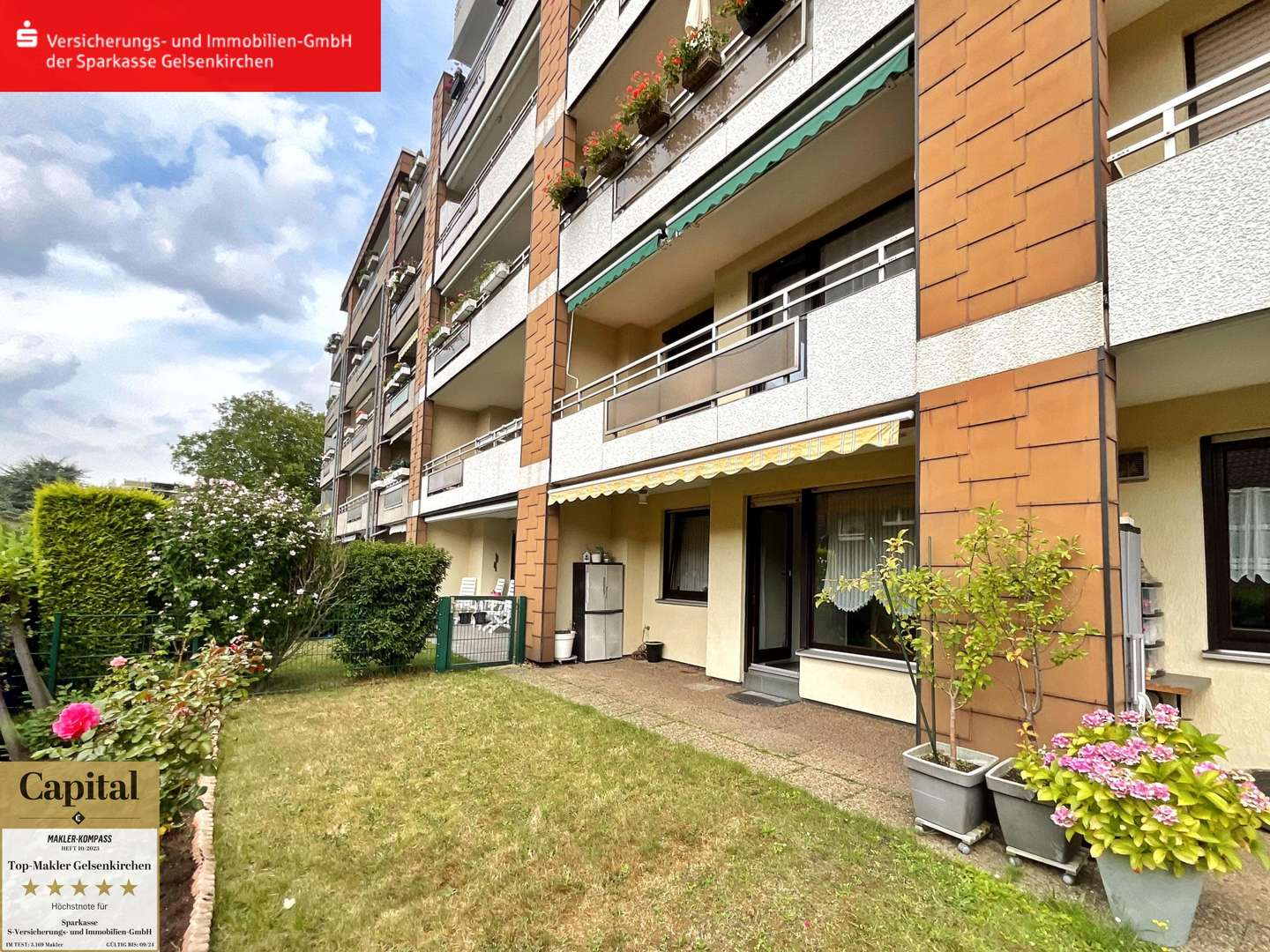 Terrassenwohnung Terrassenwohnung - Erdgeschosswohnung in 45881 Gelsenkirchen mit 45m² kaufen